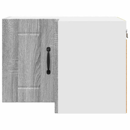 Kitchen Wall Cabinet with Shelf Grey Sonoma 57 x 57 x 40 cm