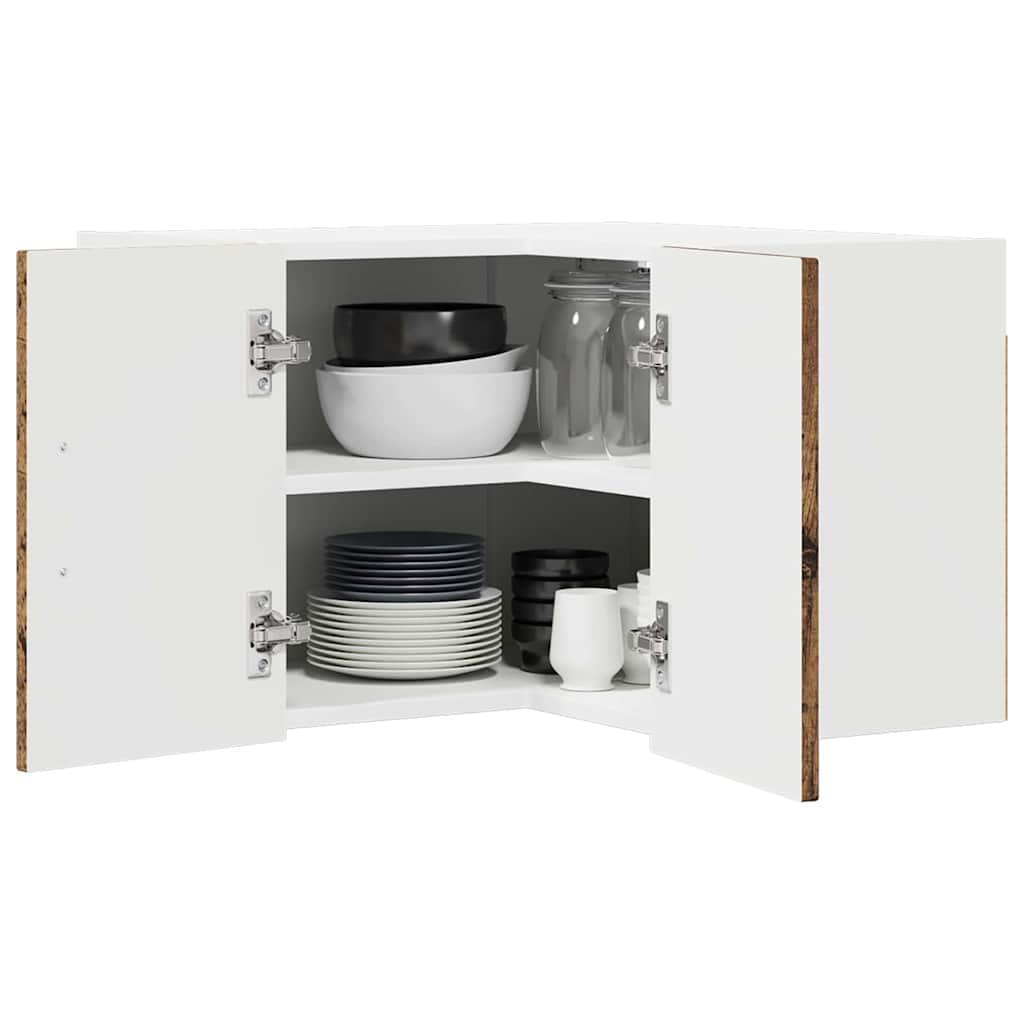 Kitchen Wall Cabinet Old Wood 57 x 57 x 40 cm Engineered Wood