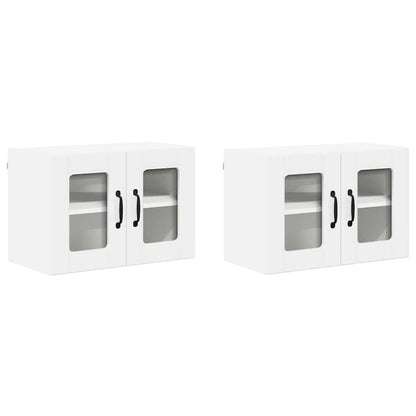Kitchen Wall Cabinet 2 pcs High Gloss White 60 x 31 x 40 cm