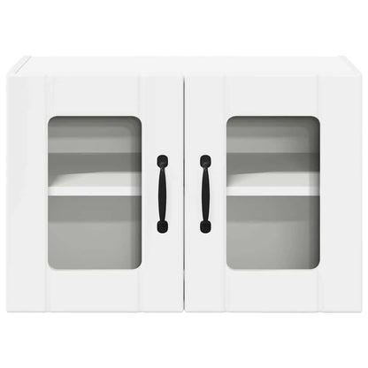 Kitchen Wall Cabinet 2 pcs High Gloss White 60 x 31 x 40 cm