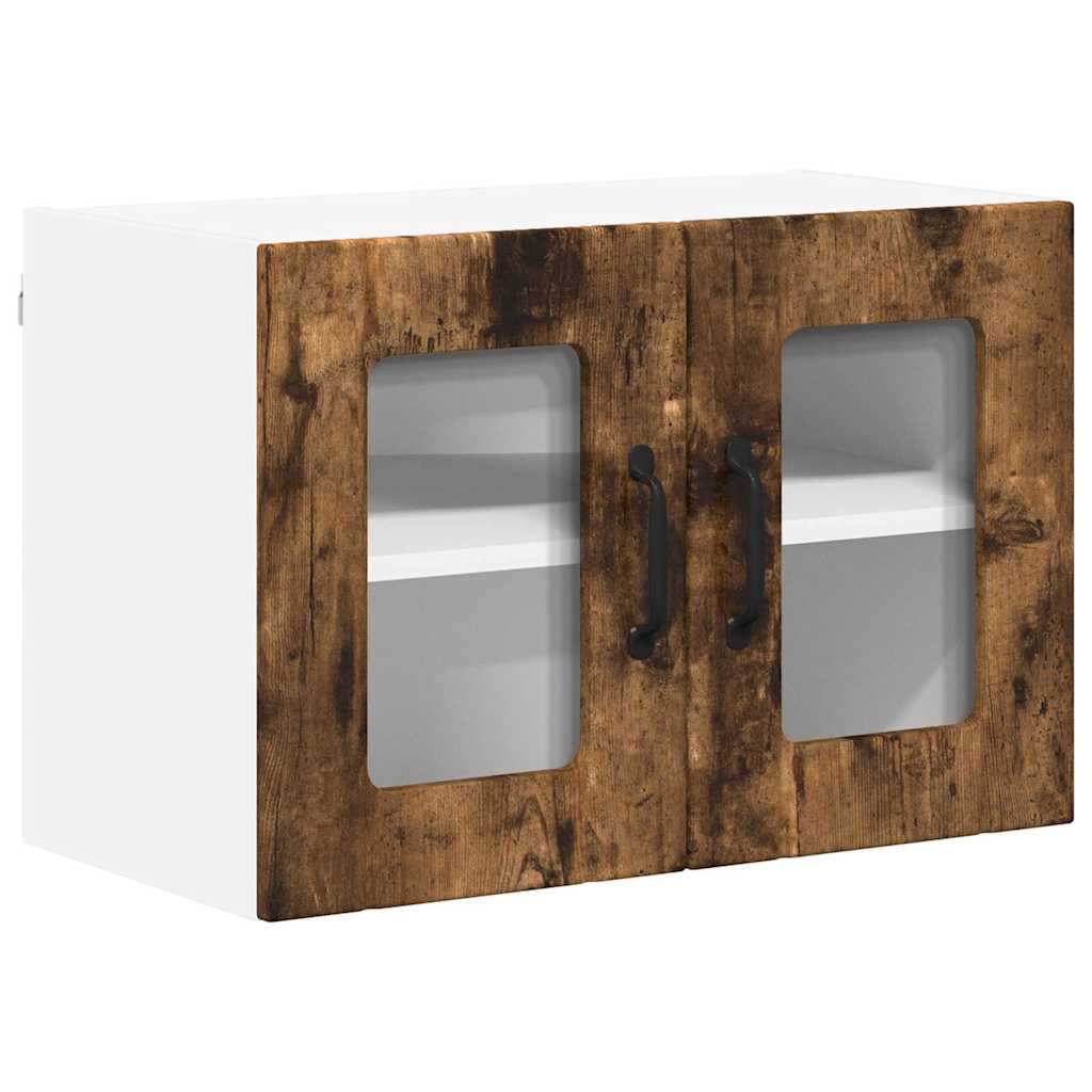 Kitchen Wall Cabinet Smoked Oak 60 x 31 x 40 cm Engineered Wood