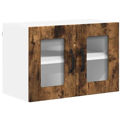Kitchen Wall Cabinet Smoked Oak 60 x 31 x 40 cm Engineered Wood
