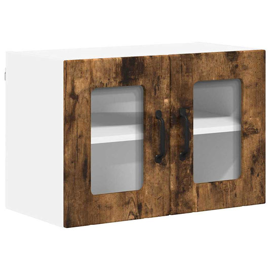 Kitchen Wall Cabinet Smoked Oak 60 x 31 x 40 cm Engineered Wood