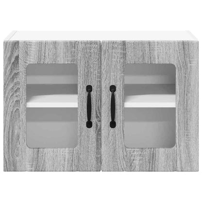 Kitchen Wall Cabinet with Shelf Grey Sonoma 60 x 31 x 40 cm