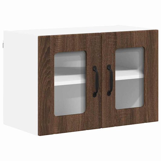 Kitchen Wall Cabinet Brown Oak 60 x 31 x 40 cm Engineered Wood