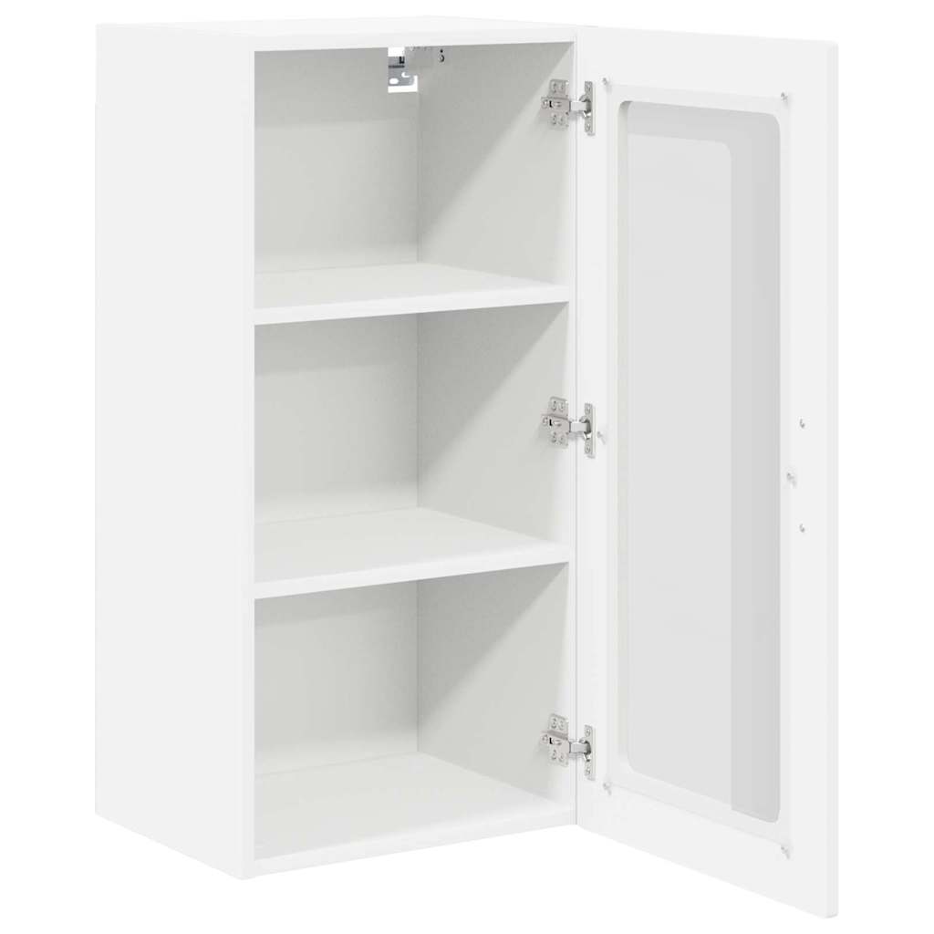 Kitchen Wall Cabinet White 40 x 31 x 80 cm Engineered Wood