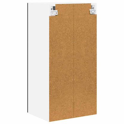 Kitchen Wall Cabinet with Shelf 2 pcs Black 40 x 31 x 80 cm