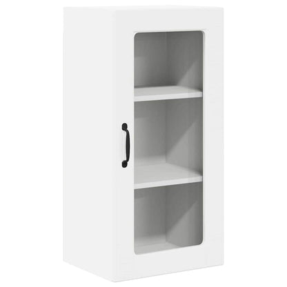 Kitchen Wall Cabinet with Door High Gloss White 40 x 31 x 80 cm