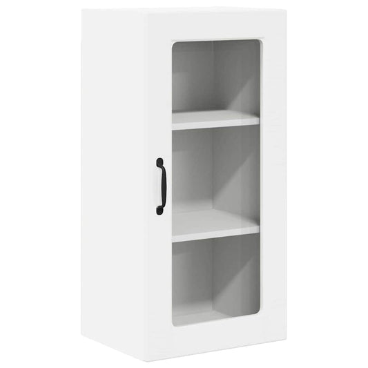 Kitchen Wall Cabinet with Door High Gloss White 40 x 31 x 80 cm