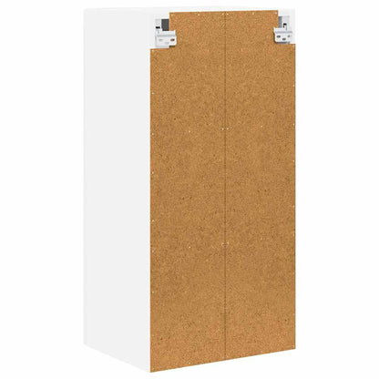 Kitchen Wall Cabinet with Door High Gloss White 40 x 31 x 80 cm