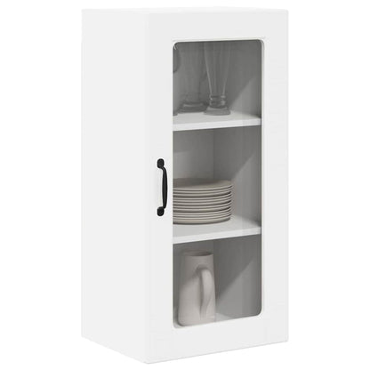 Kitchen Wall Cabinet with Door High Gloss White 40 x 31 x 80 cm