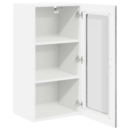 Kitchen Wall Cabinet 2 pcs Grey Sonoma 40 x 31 x 80 cm