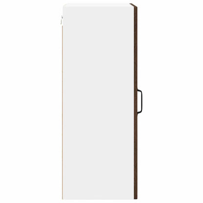 Kitchen Wall Cabinet Brown Oak 40 x 31 x 80 cm Engineered Wood