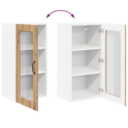 Kitchen Wall Cabinet with Shelf Artisan Oak 40 x 31 x 80 cm
