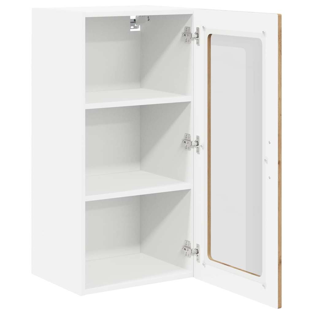Kitchen Wall Cabinet 2 pcs Artisan Oak 40 x 31 x 80 cm