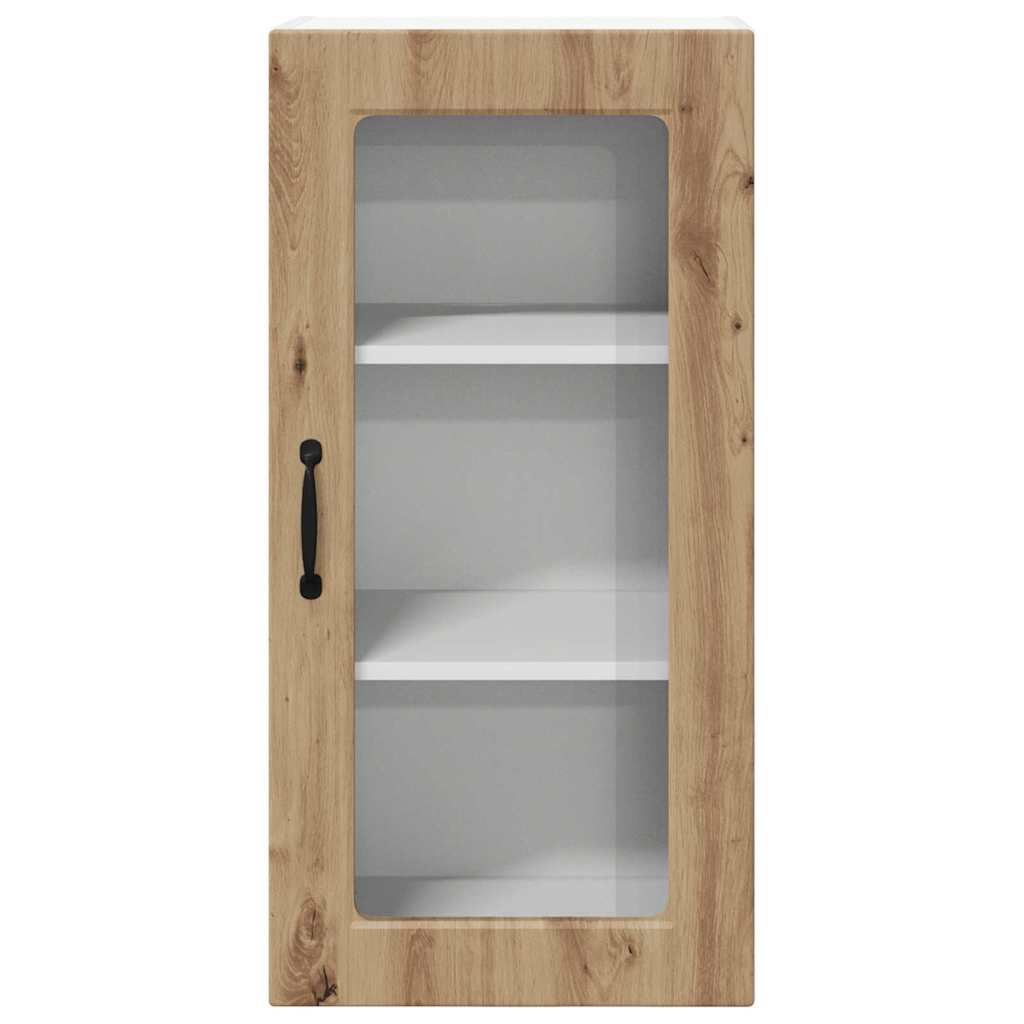 Kitchen Wall Cabinet 2 pcs Artisan Oak 40 x 31 x 80 cm