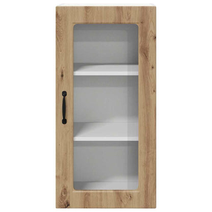 Kitchen Wall Cabinet 2 pcs Artisan Oak 40 x 31 x 80 cm