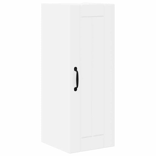 Kitchen Wall Cabinet with Door High Gloss White 30 x 31 x 80 cm
