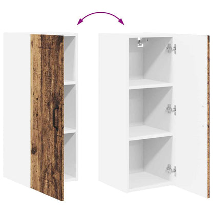 Kitchen Wall Cabinet Old Wood 30 x 31 x 80 cm Engineered Wood