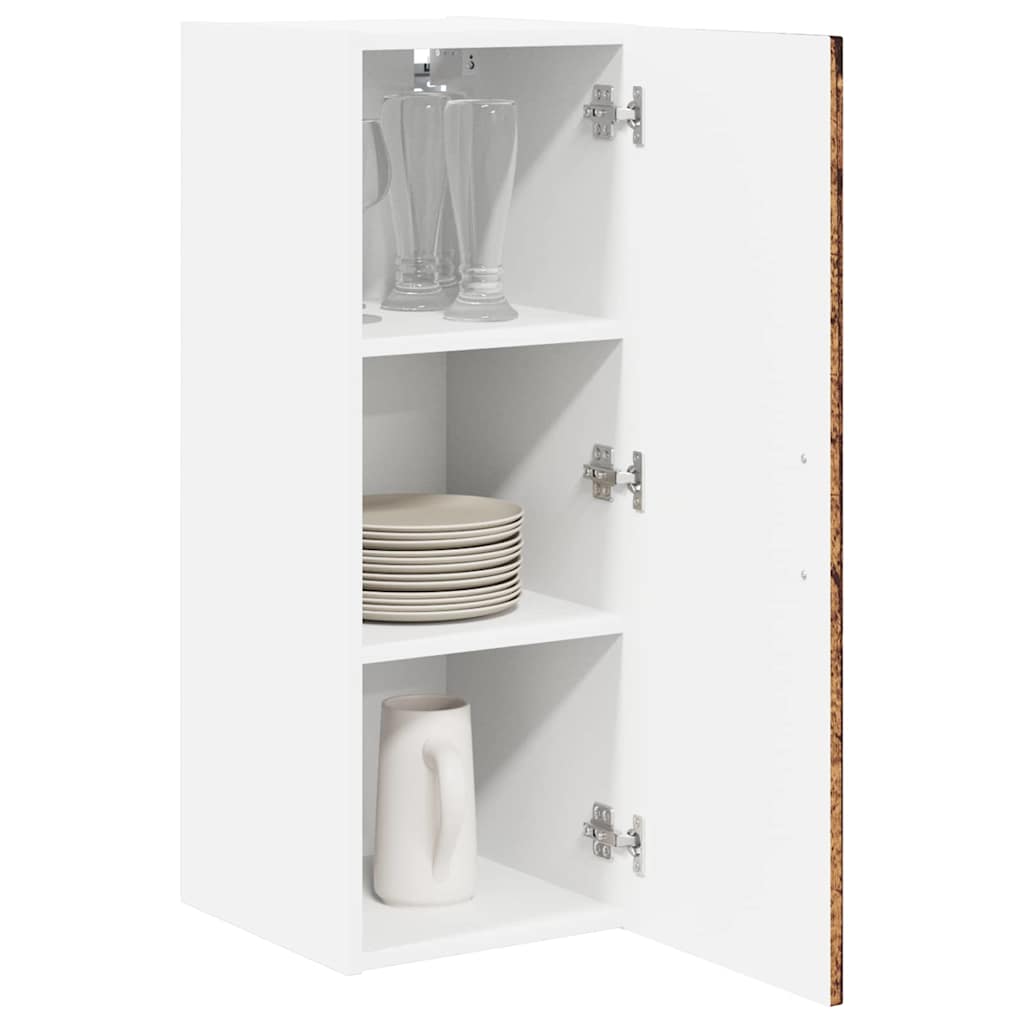 Kitchen Wall Cabinet Old Wood 30 x 31 x 80 cm Engineered Wood