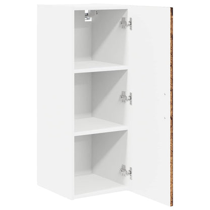 Kitchen Wall Cabinet with Shelf 2 pcs Old Wood 30 x 31 x 80 cm