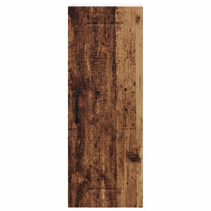 Kitchen Wall Cabinet with Shelf 2 pcs Old Wood 30 x 31 x 80 cm