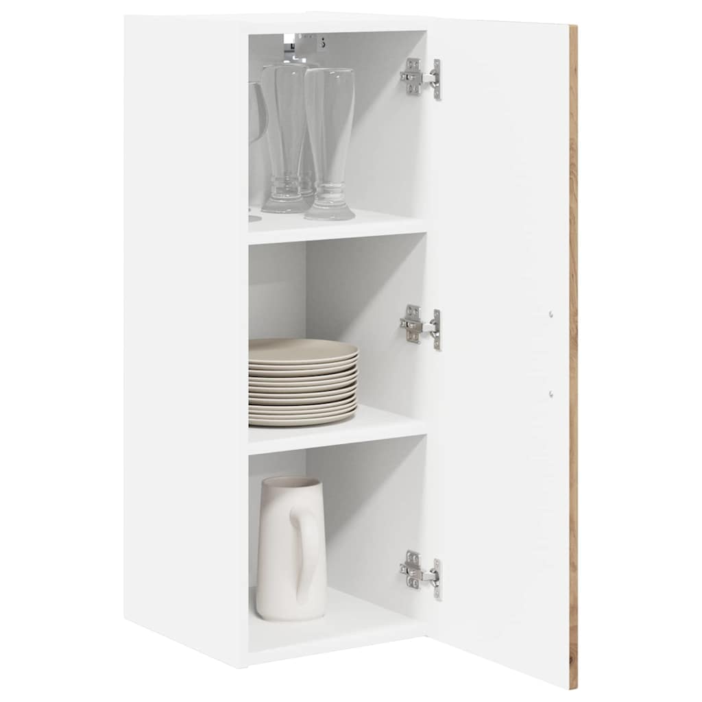 Kitchen Wall Cabinet 2 pcs Artisan Oak 30 x 31 x 80 cm