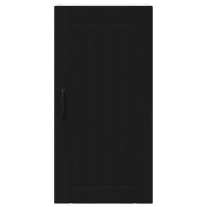 Kitchen Wall Cabinet Black 40 x 31 x 80 cm Engineered Wood
