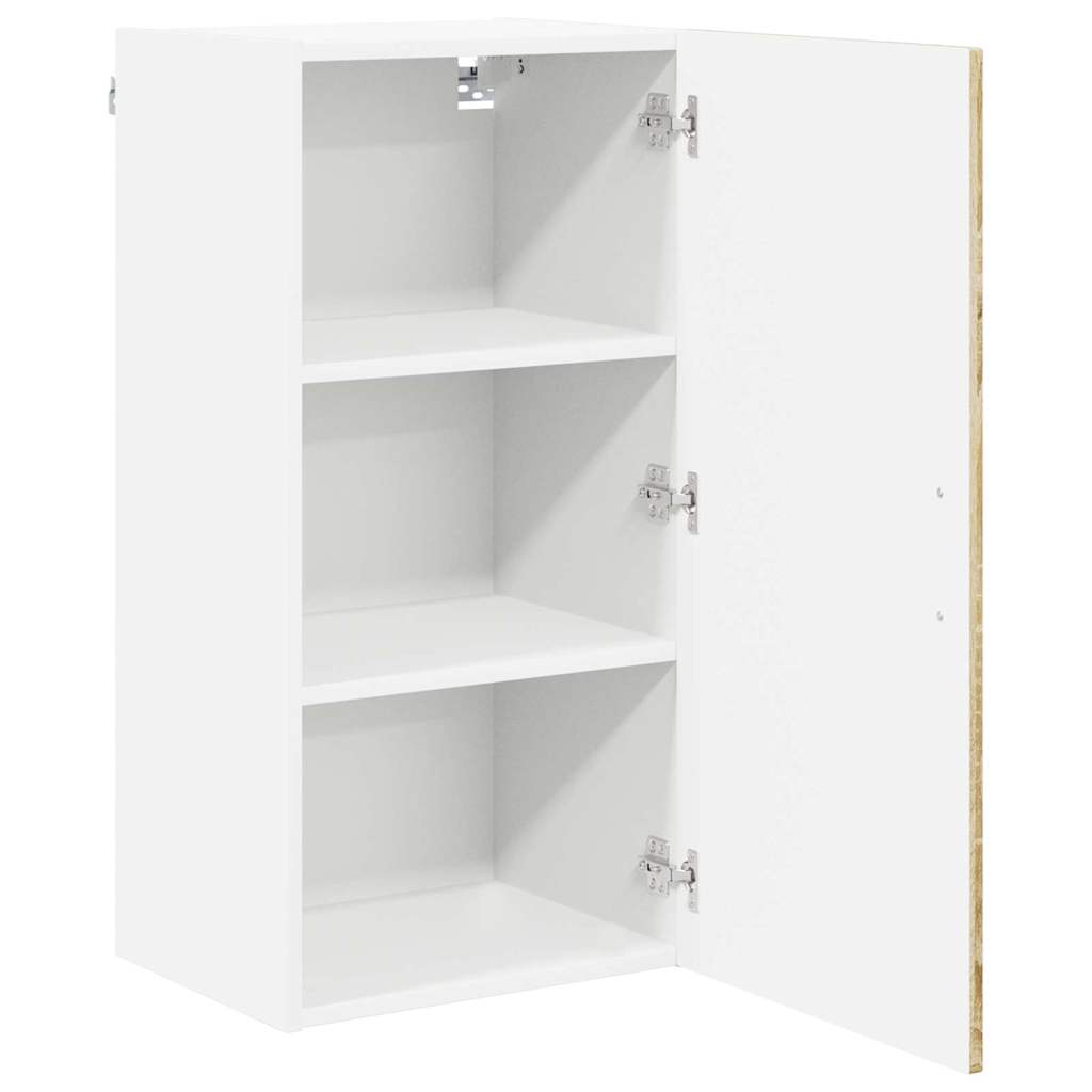 Kitchen Wall Cabinet Sonoma Oak 40 x 31 x 80 cm Engineered Wood