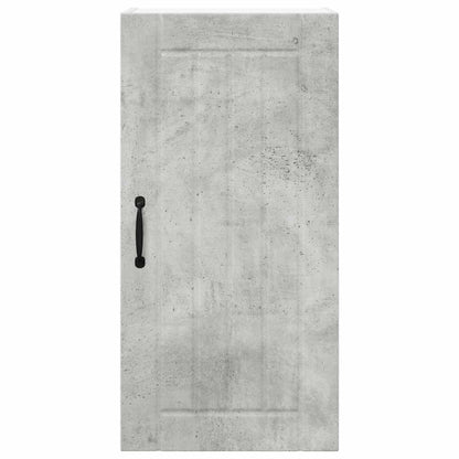 Kitchen Wall Cabinet with Shelf Concrete Grey 40 x 31 x 80 cm