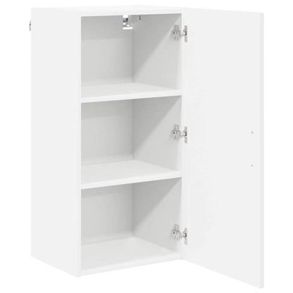 Kitchen Wall Cabinet with Door High Gloss White 40 x 31 x 80 cm