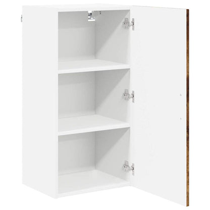 Kitchen Wall Cabinet Smoked Oak 40 x 31 x 80 cm Engineered Wood