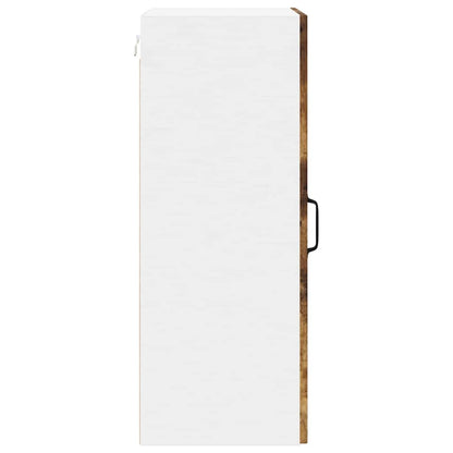 Kitchen Wall Cabinet Smoked Oak 40 x 31 x 80 cm Engineered Wood