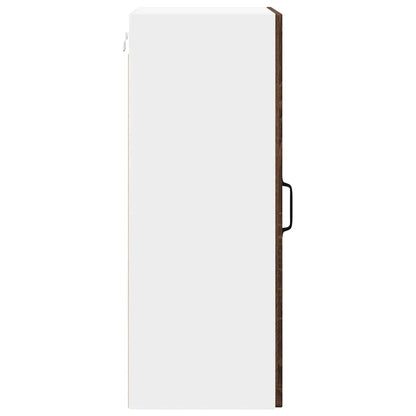 Kitchen Wall Cabinet Brown Oak 40 x 31 x 80 cm Engineered Wood