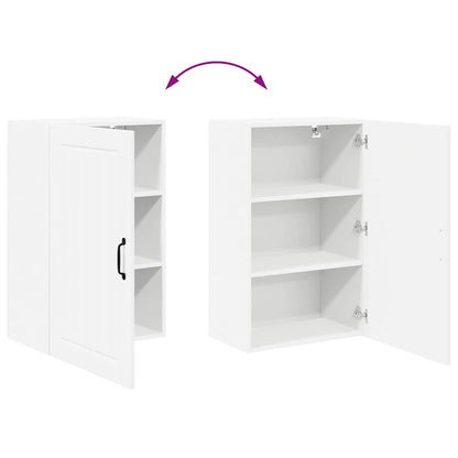 Kitchen Wall Cabinet White 50 x 31 x 80 cm Engineered Wood