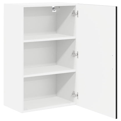 Kitchen Wall Cabinet Black 50 x 31 x 80 cm Engineered Wood