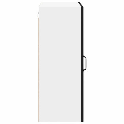 Kitchen Wall Cabinet Black 50 x 31 x 80 cm Engineered Wood