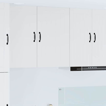 Kitchen Wall Cabinet with Door High Gloss White 50 x 31 x 80 cm
