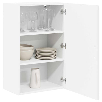 Kitchen Wall Cabinet with Door High Gloss White 50 x 31 x 80 cm