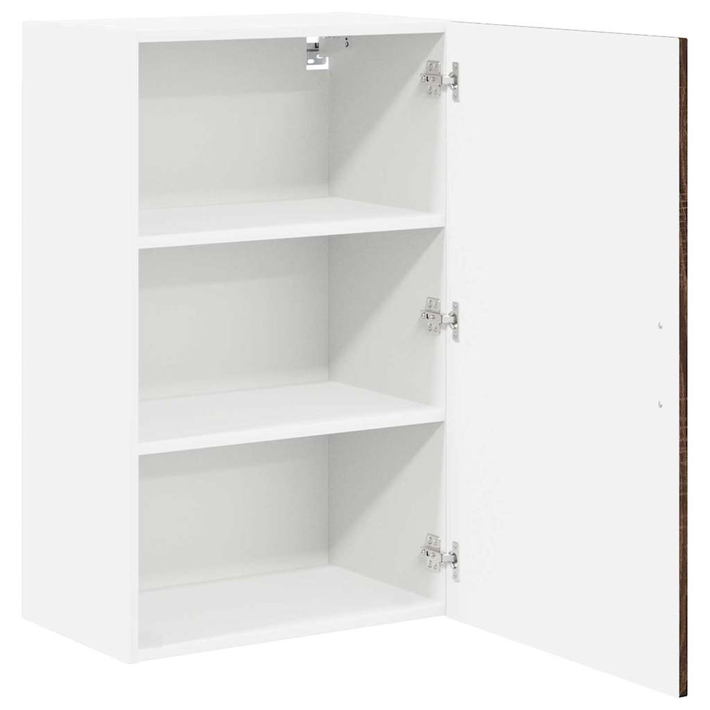 Kitchen Wall Cabinet Brown Oak 50 x 31 x 80 cm Engineered Wood