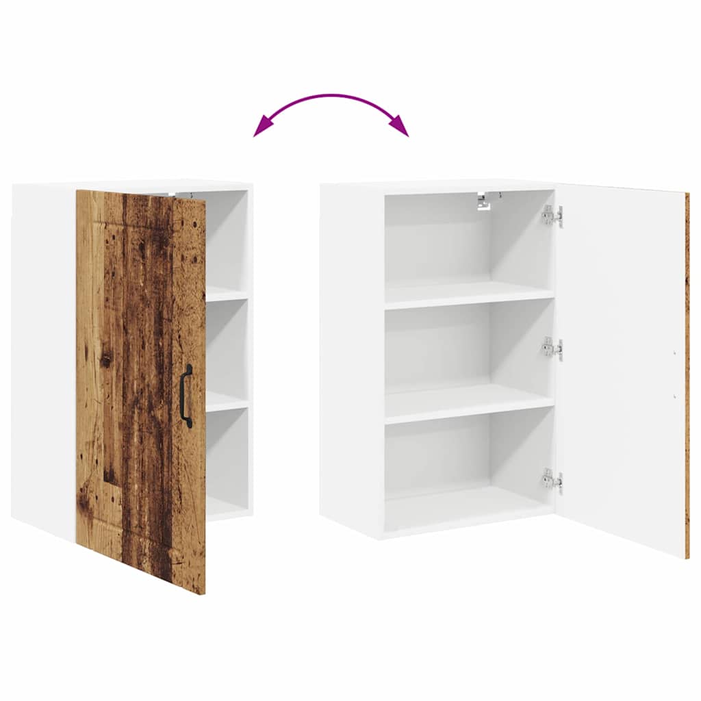 Kitchen Wall Cabinet Old Wood 50 x 31 x 80 cm Engineered Wood