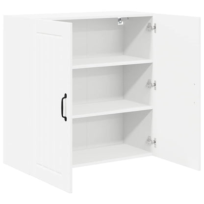 Kitchen Wall Cabinet White 80 x 31 x 80 cm Engineered Wood