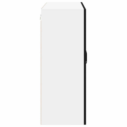 Kitchen Wall Cabinet Black 80 x 31 x 80 cm Engineered Wood