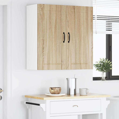 Kitchen Wall Cabinet Sonoma Oak 80 x 31 x 80 cm Engineered Wood