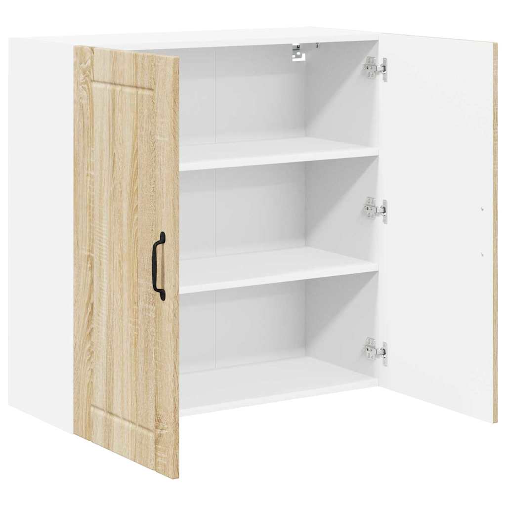 Kitchen Wall Cabinet Sonoma Oak 80 x 31 x 80 cm Engineered Wood