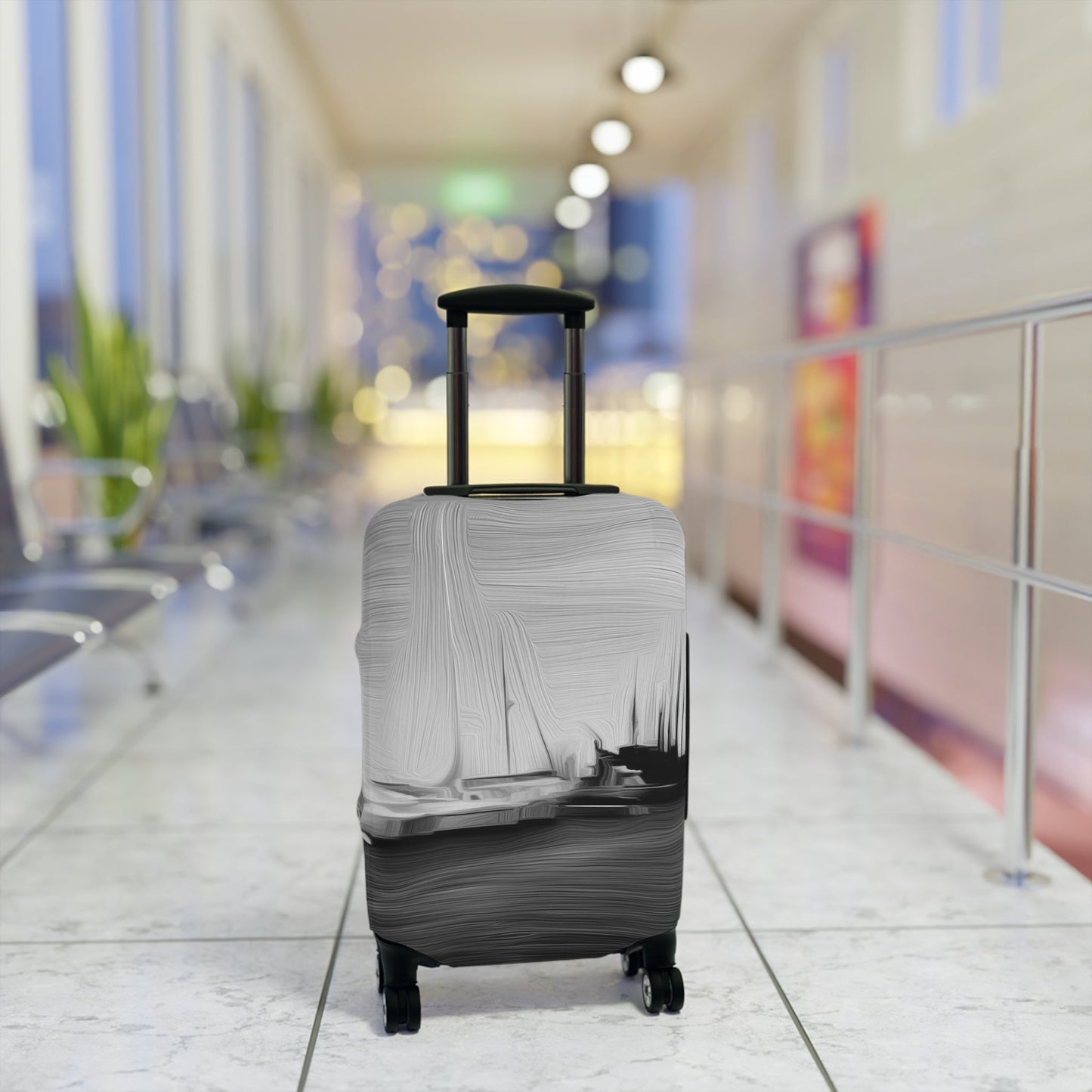 The Sleeping Yachts (at Night) – Protective Suitcase Cover