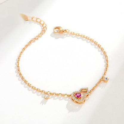 Gold Plated Gourd Bracelet