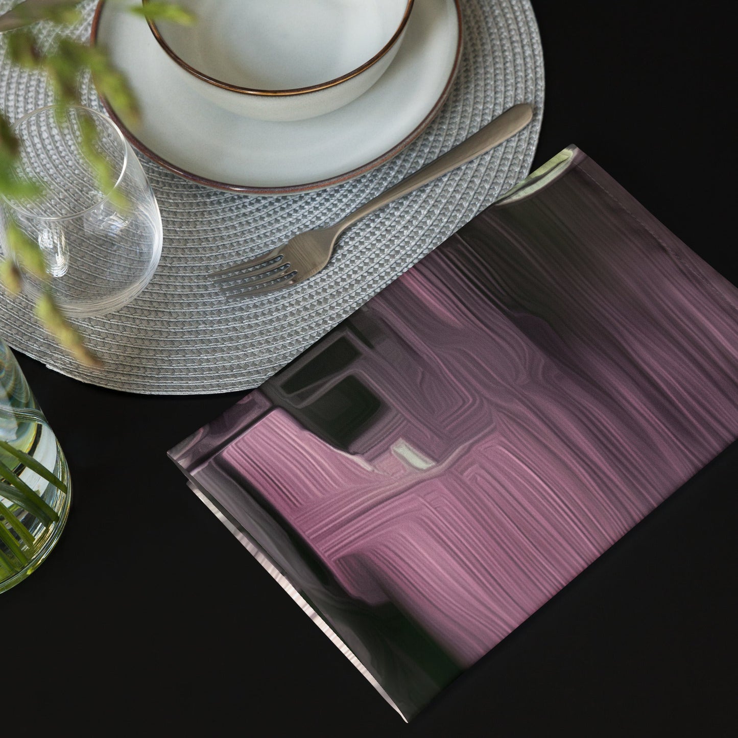The Sleeping Yachts (at Evening) - Cloth Napkin Set