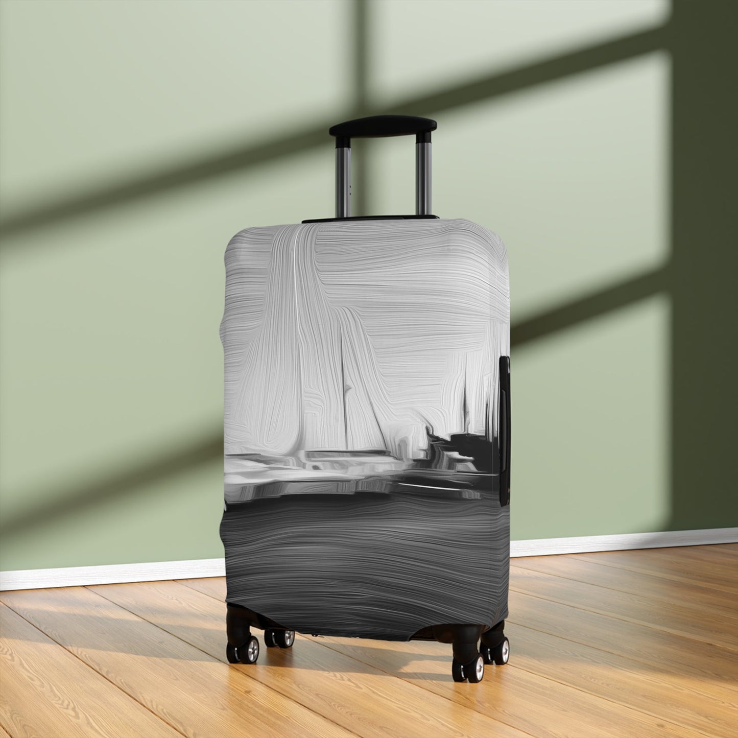 The Sleeping Yachts (at Night) – Protective Suitcase Cover