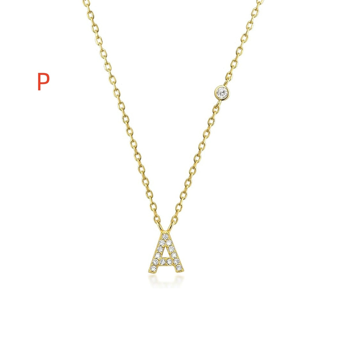 Luxury Gold A-Z 26 Letters Necklace